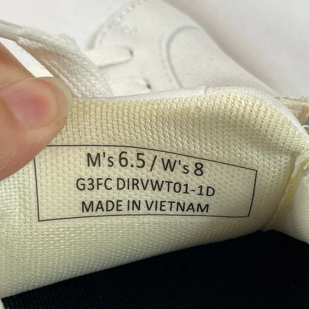 Kizik Sydney Sneaker Shoes Sz 8 Womens 6.5 Mens White